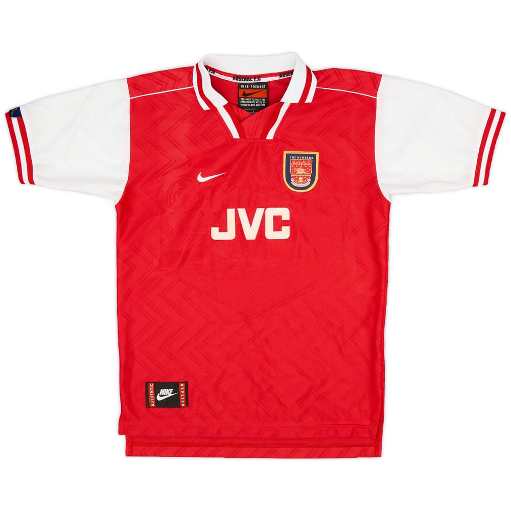 1996-98 Arsenal Home Shirt - 9/10 - (L.Boys)