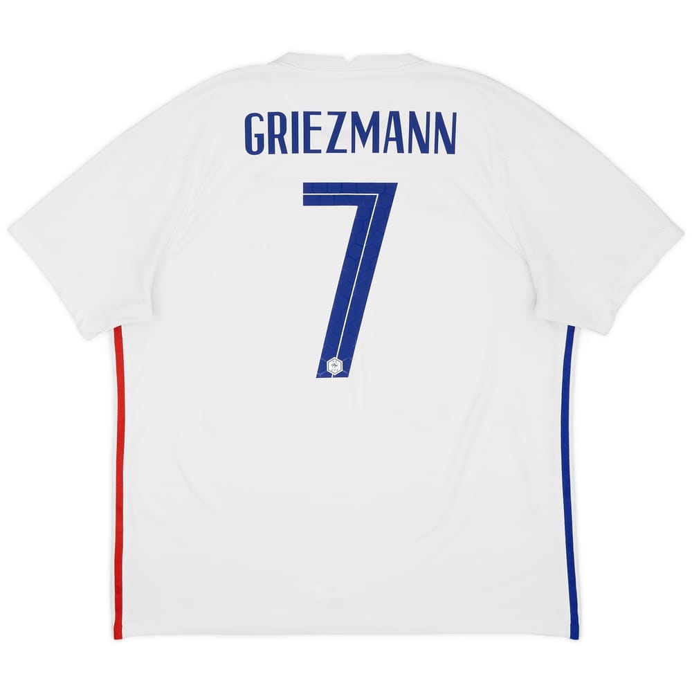 2020-21 France Away Shirt Griezmann #7 - 7/10 - (XL)