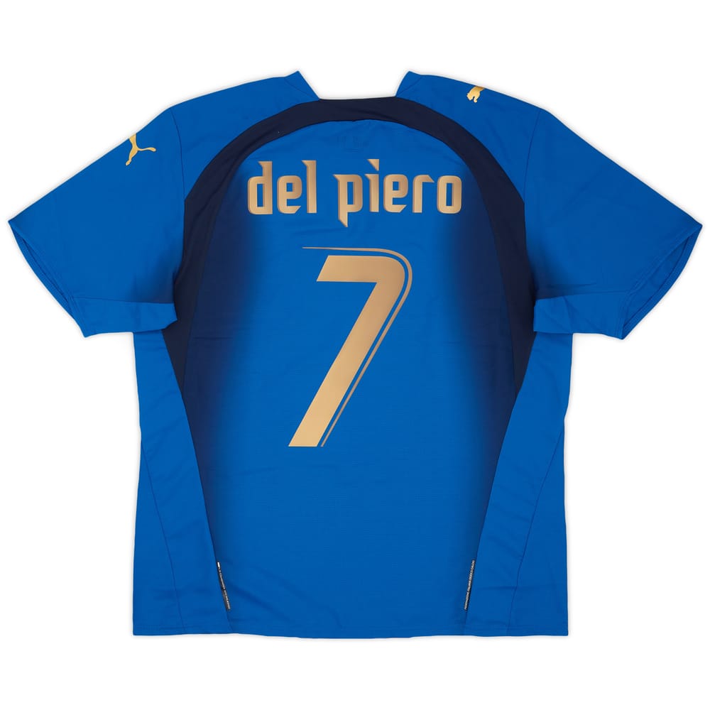 2006 Italy Home Shirt Del Piero #7 (L)