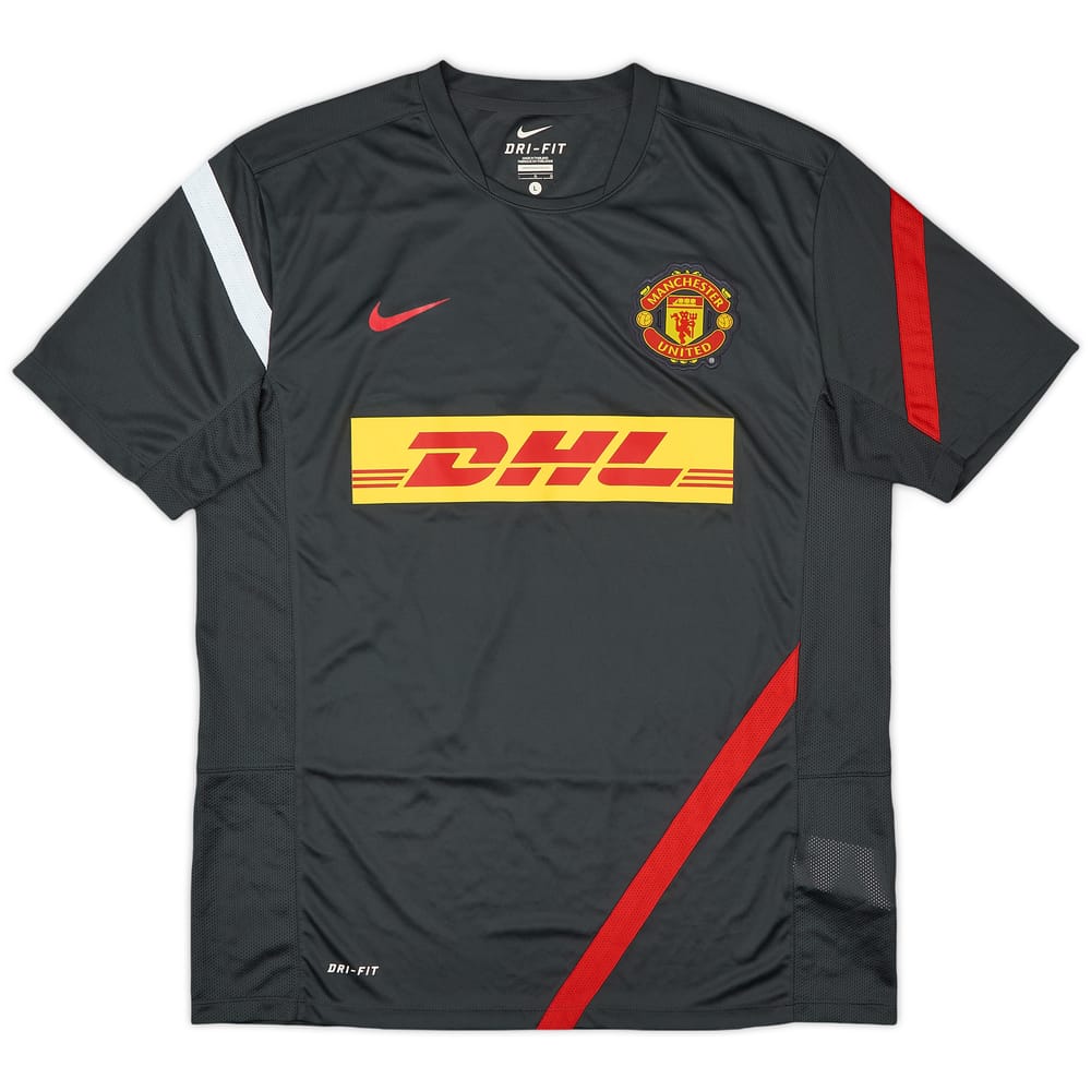 2012-13 Manchester United Nike Training Shirt - 9/10 - (L)