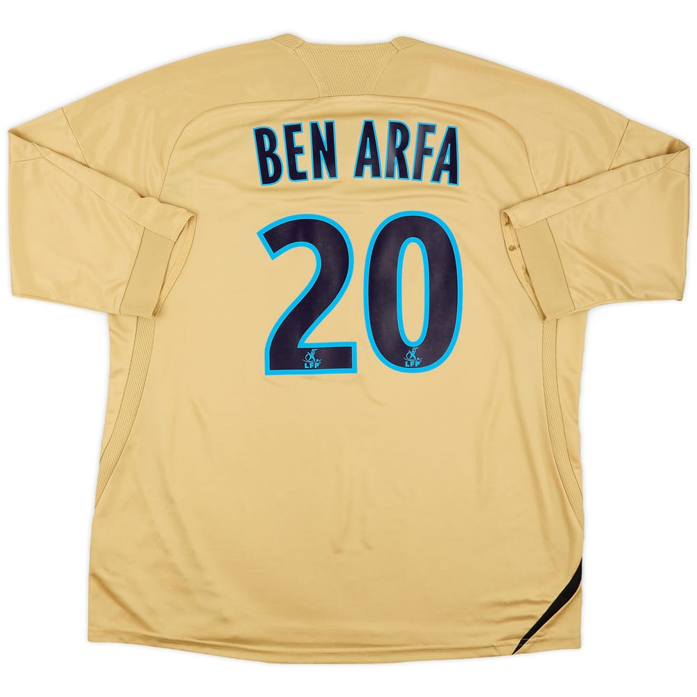 2008-09 Olympique Marseille Third Shirt Ben Arfa #20 - 8/10 - (XL)