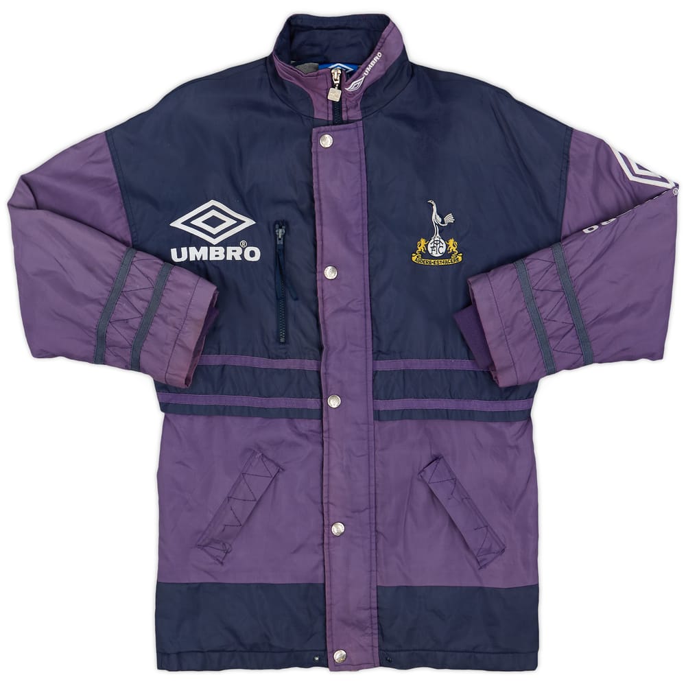 1994-95 Tottenham Umbro Bench Coat - 7/10 - (L.Boys)