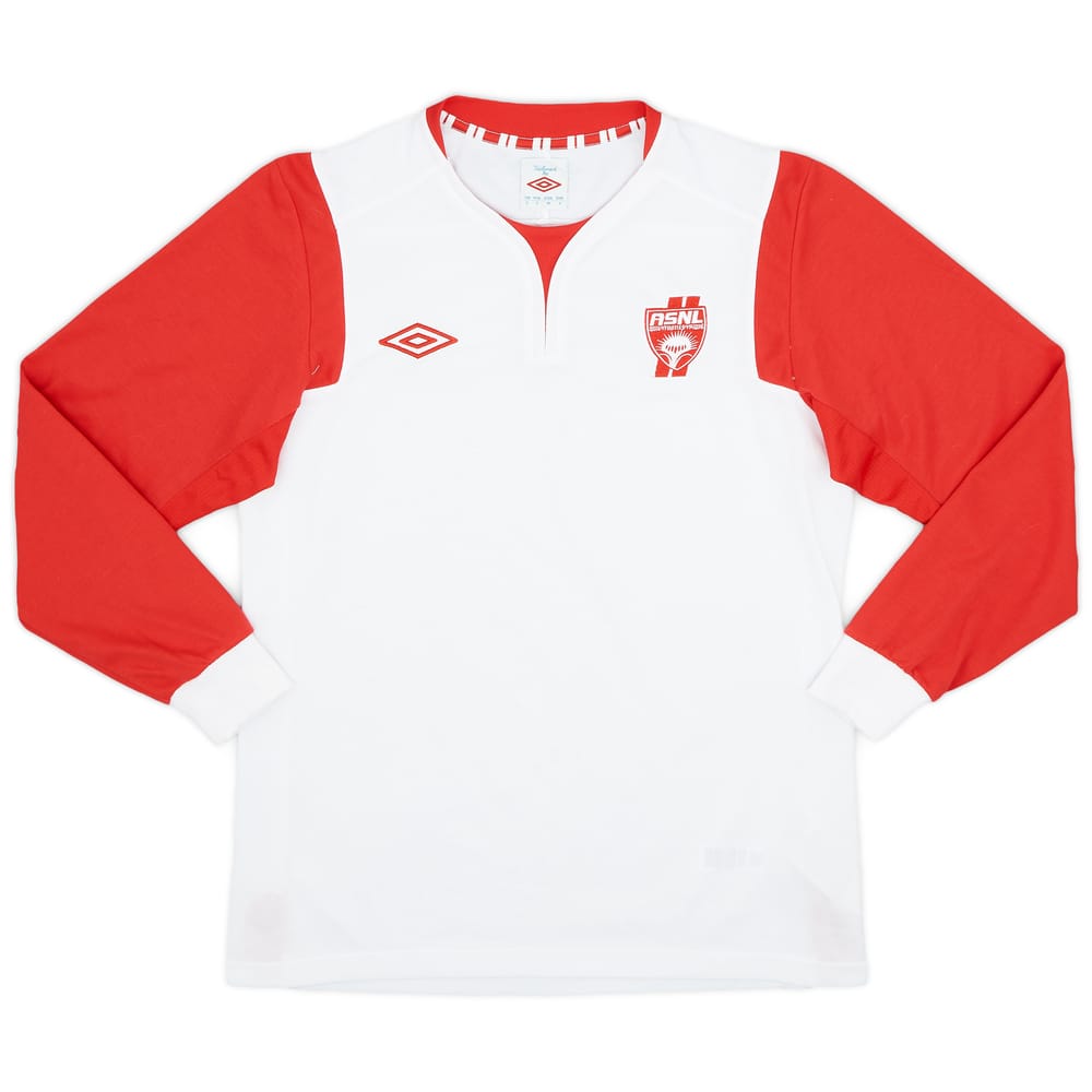 2012-13 AS Nancy Home L/S Shirt - 9/10 - (S)