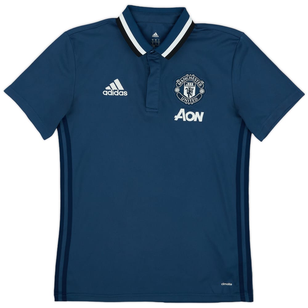 2016-17 Manchester United adidas Polo Shirt - 10/10 - (S)