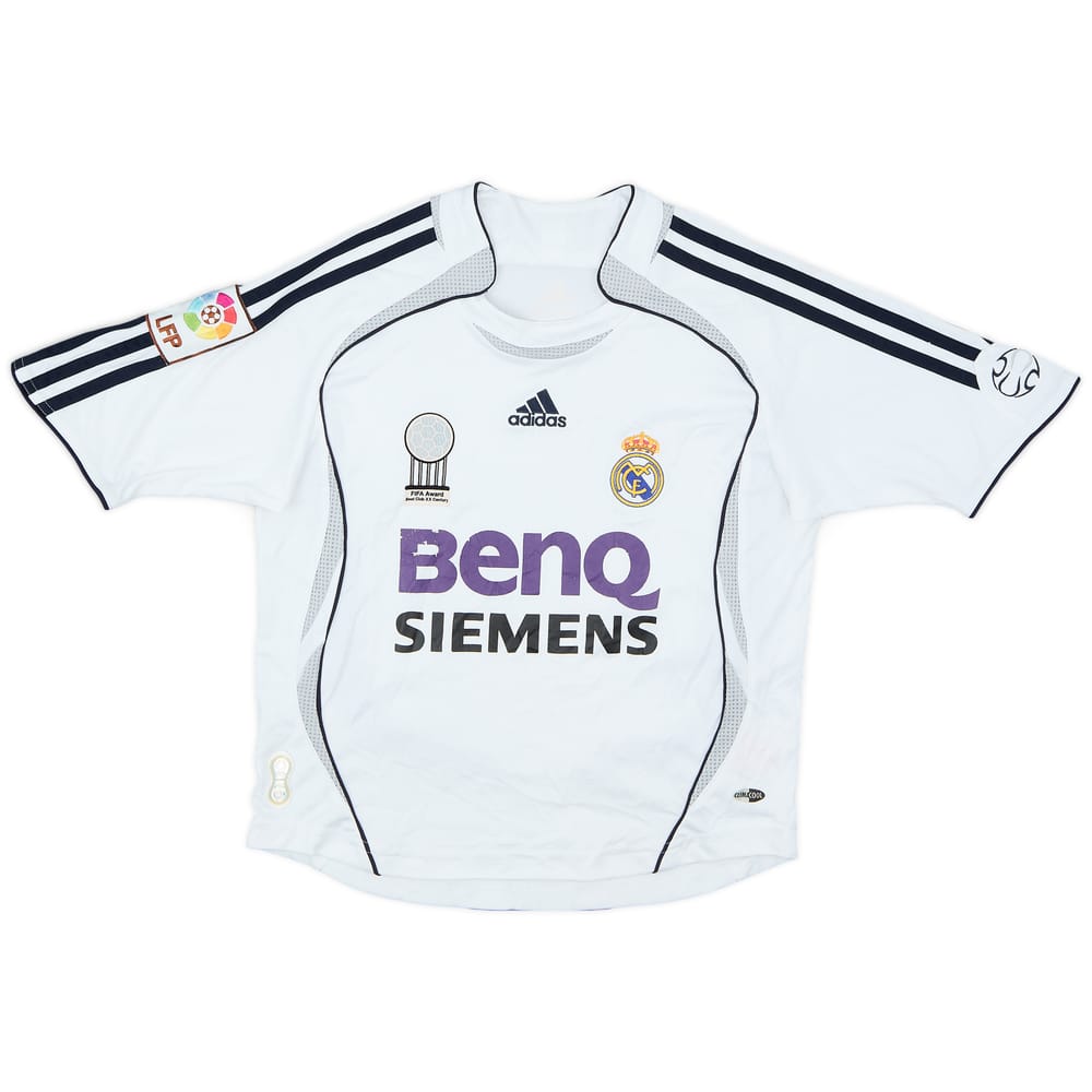 2006-07 Real Madrid Home Shirt - 5/10 - (XS.Boys)