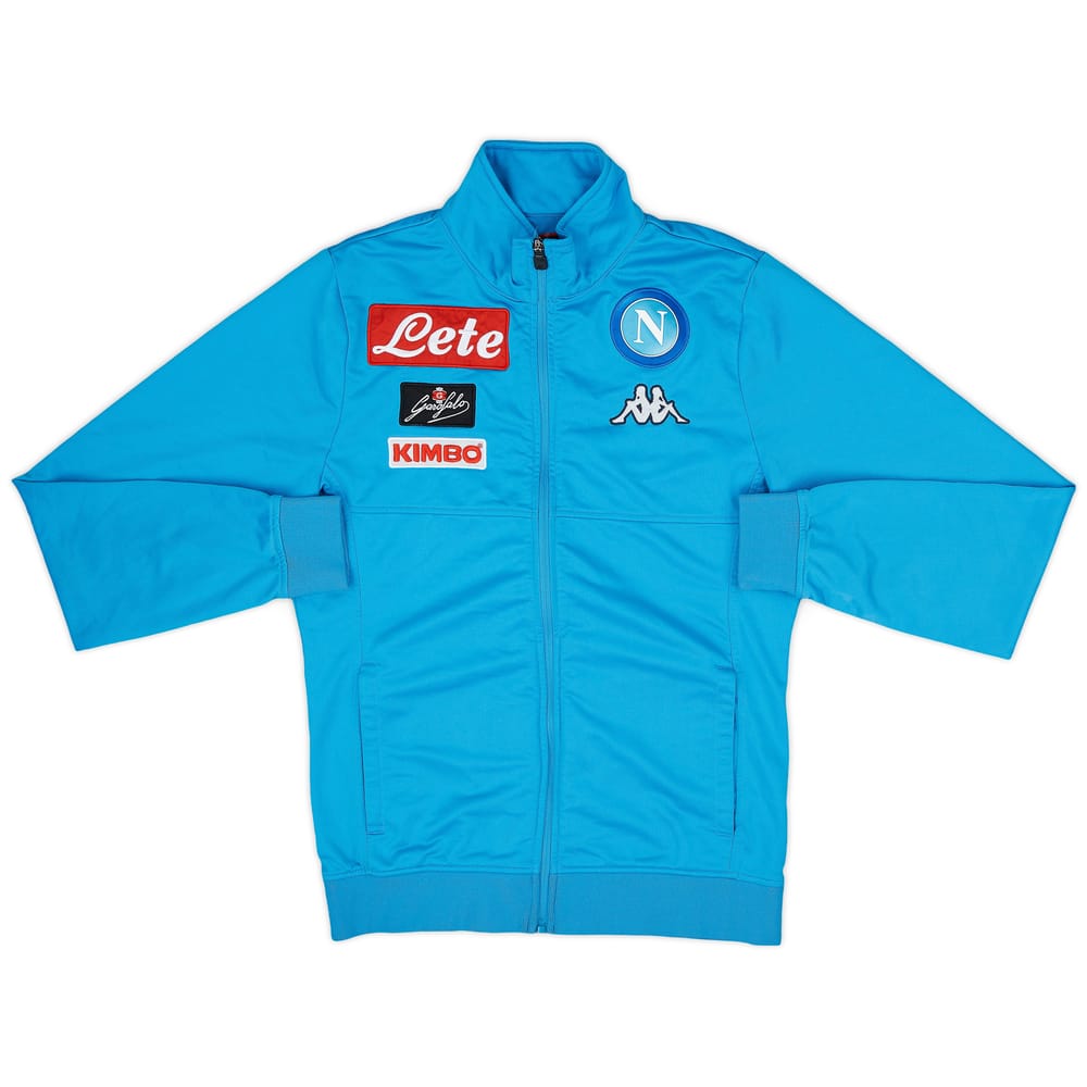2017-18 Napoli Kappa Track Jacket - 6/10 - (S)