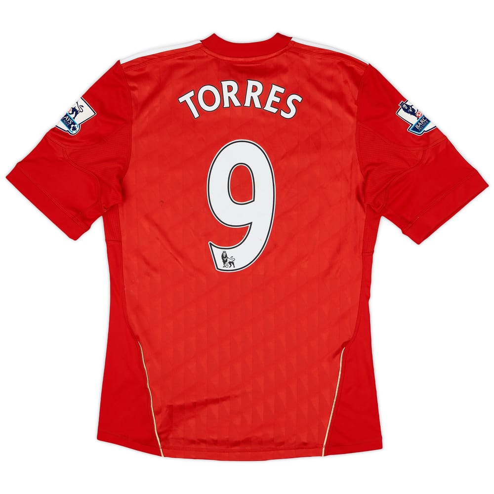 2010-12 Liverpool Home Shirt Torres #9 - 3/10 - (S)