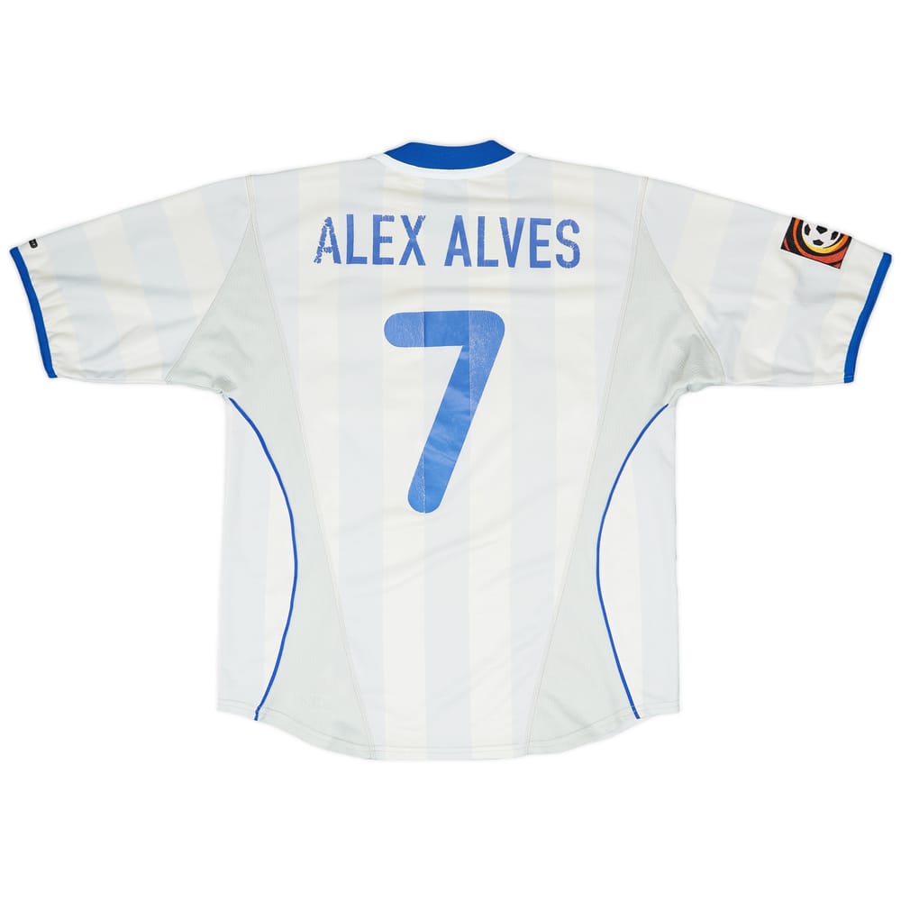 2000-01 Hertha Berlin Away Shirt Alex Alves #7 - 5/10 - (M)
