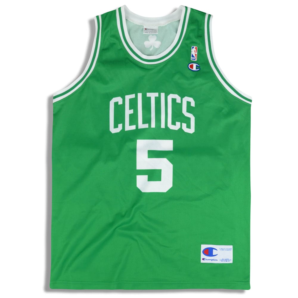 2007-10 Boston Celtics Garnett #5 Champion Jersey (Away) M