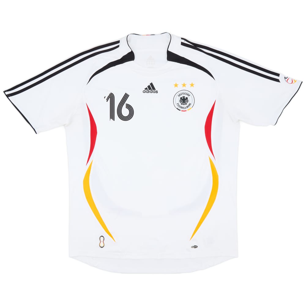 2006-08 Germany Home Shirt #16 - 5/10 - (XL)