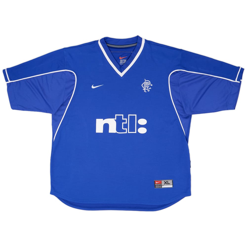 1999-01 Rangers Home Shirt - 9/10 - (XL)