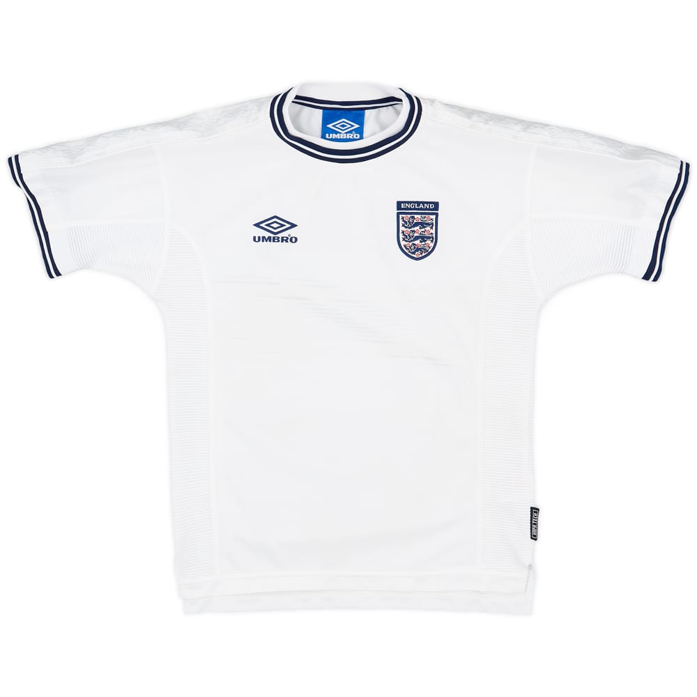 1999-01 England Home Shirt - 8/10 - (L.Boys)