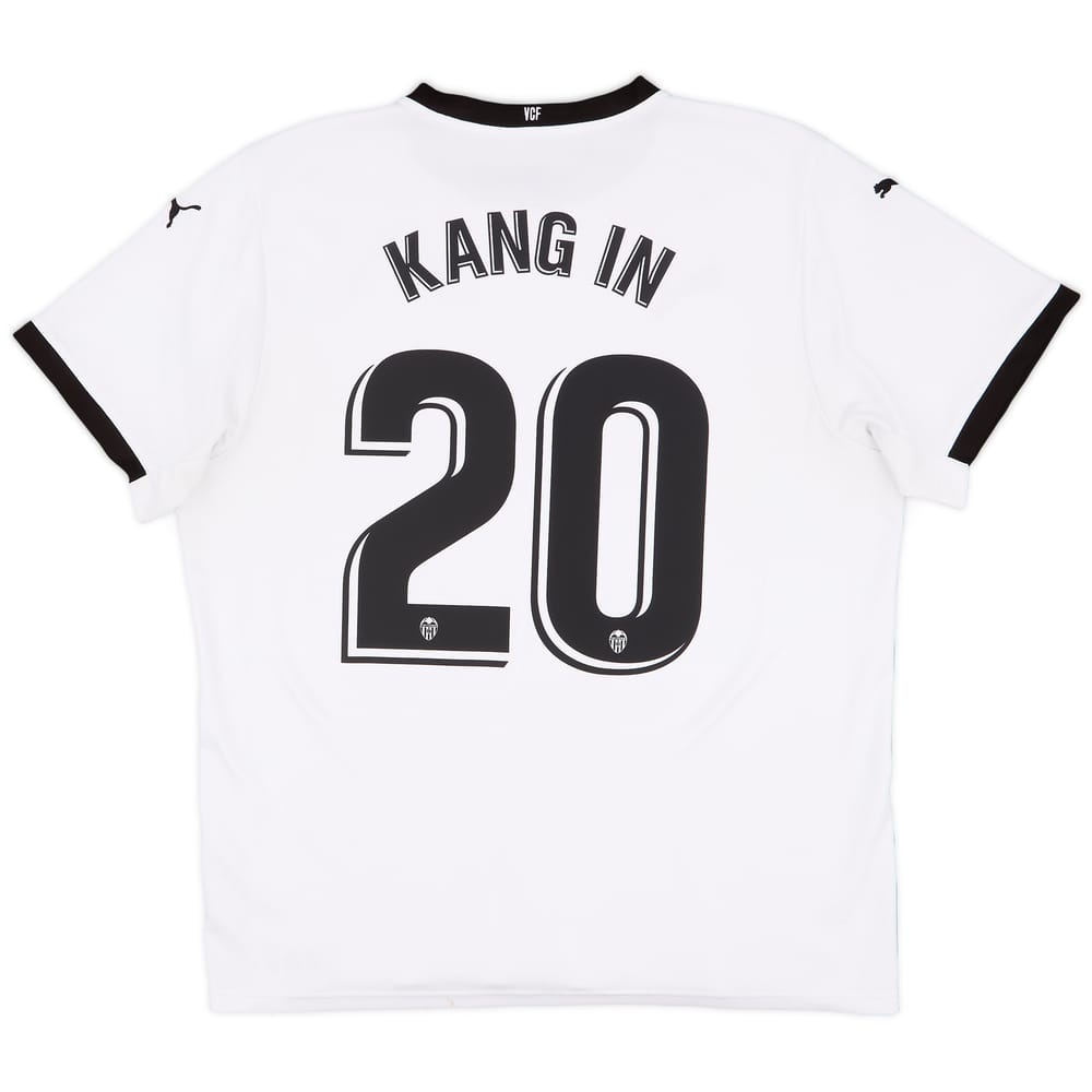 2020-21 Valencia Home Shirt Kang-In #20 - 8/10 - (XL)