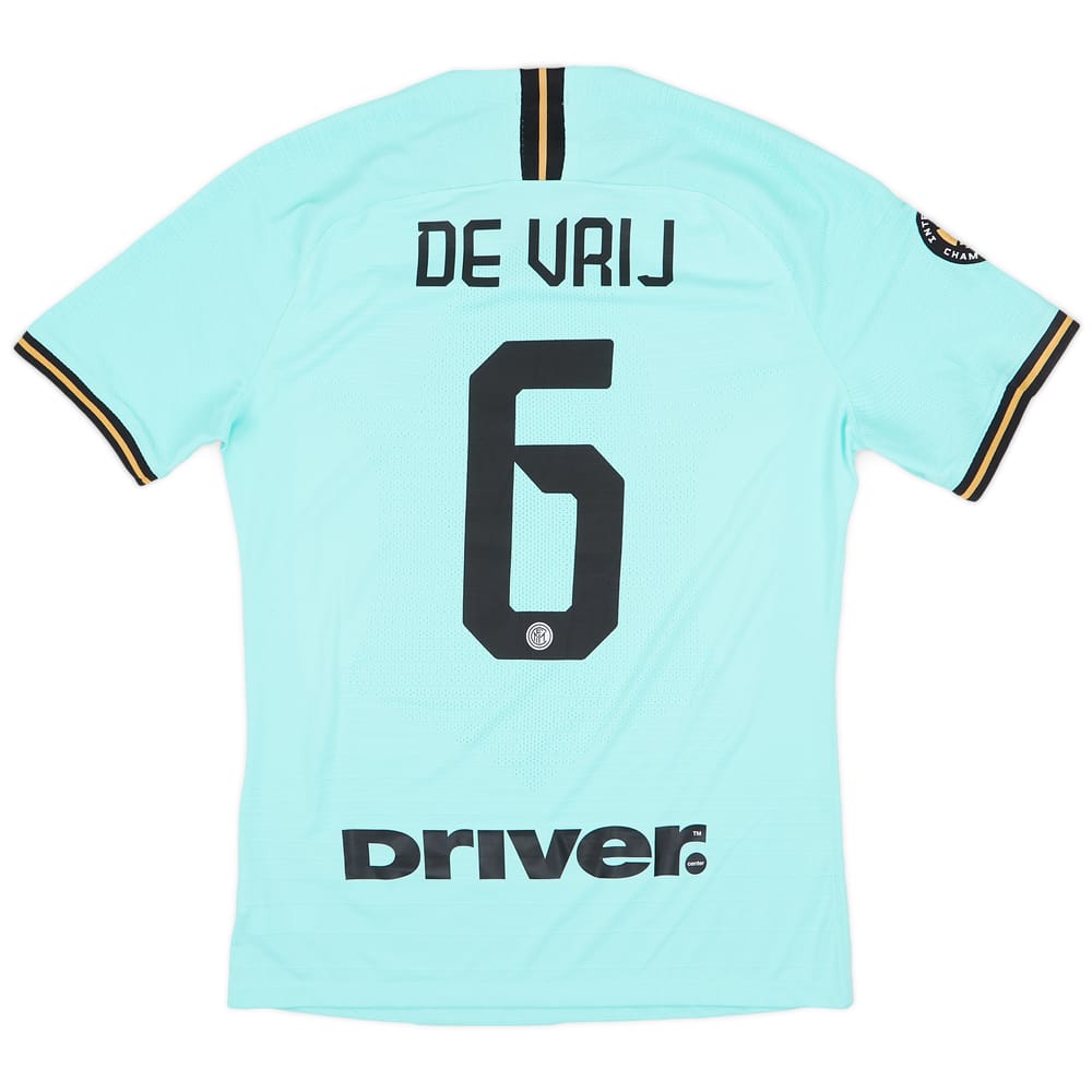 2019-20 Inter Milan Match Issue Away Shirt de Vrij #6