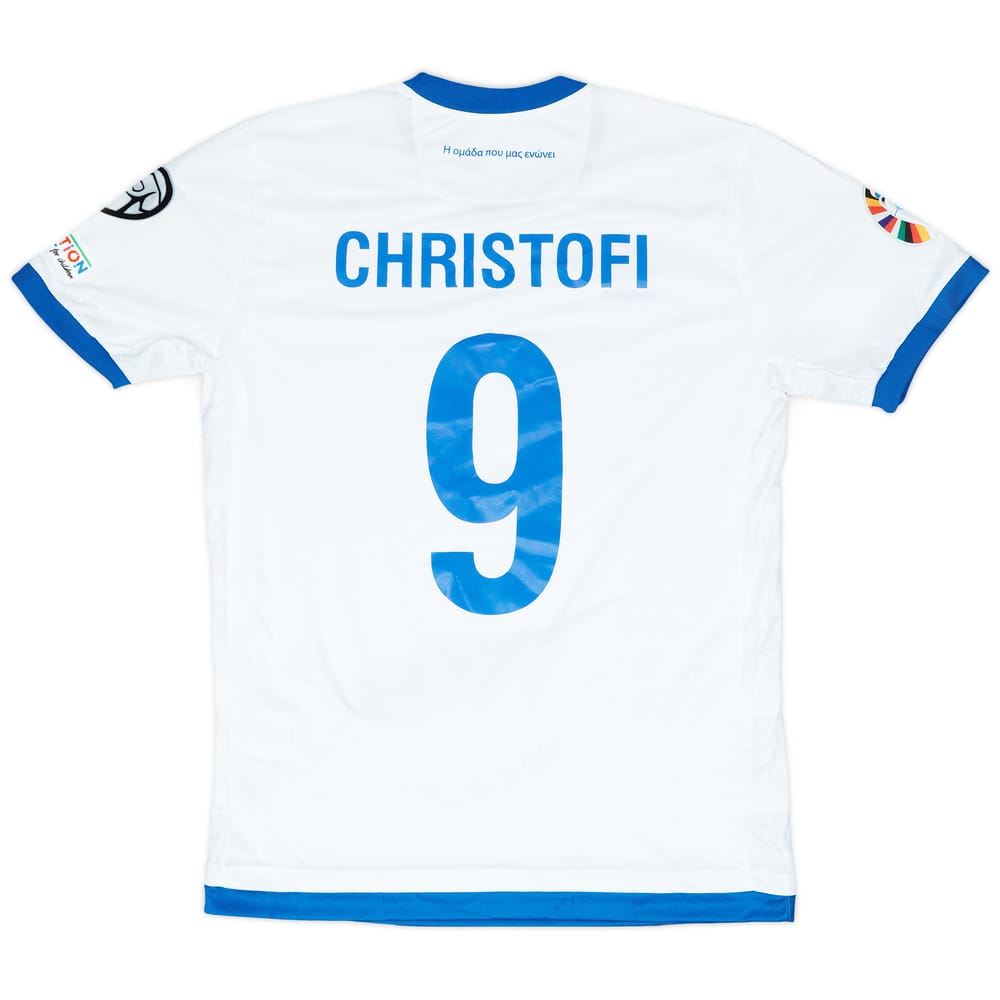 2022-23 Cyprus Match Issue Away Shirt Christofi #9
