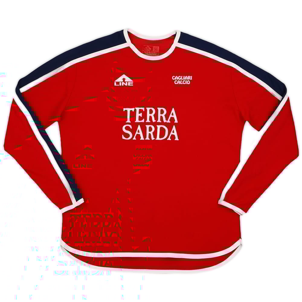 2003-04 Cagliari A-Line Training L/S Shirt - 7/10 - (XL)