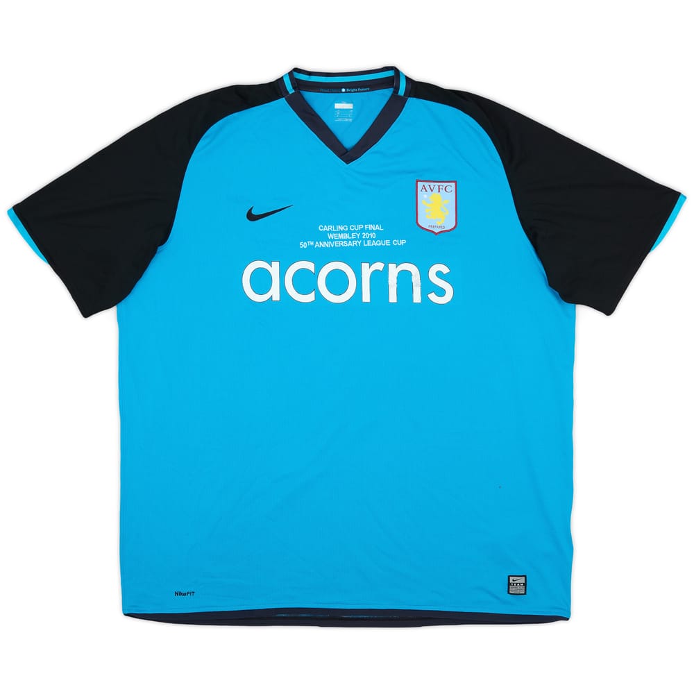 2008-09 Aston Villa Carling Cup Final Away Shirt - 5/10 - (3XL)