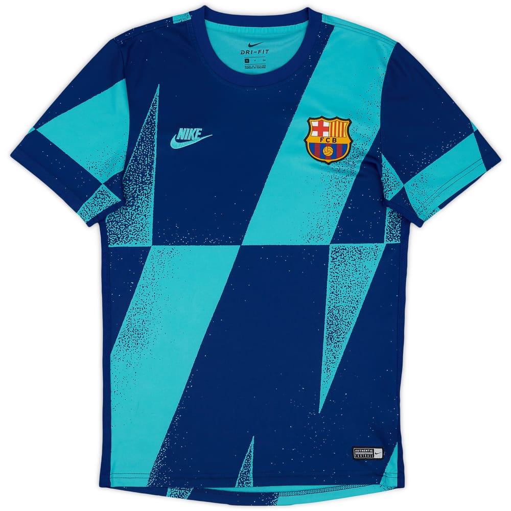 2019-20 Barcelona Nike Training Shirt - 9/10 - (S)