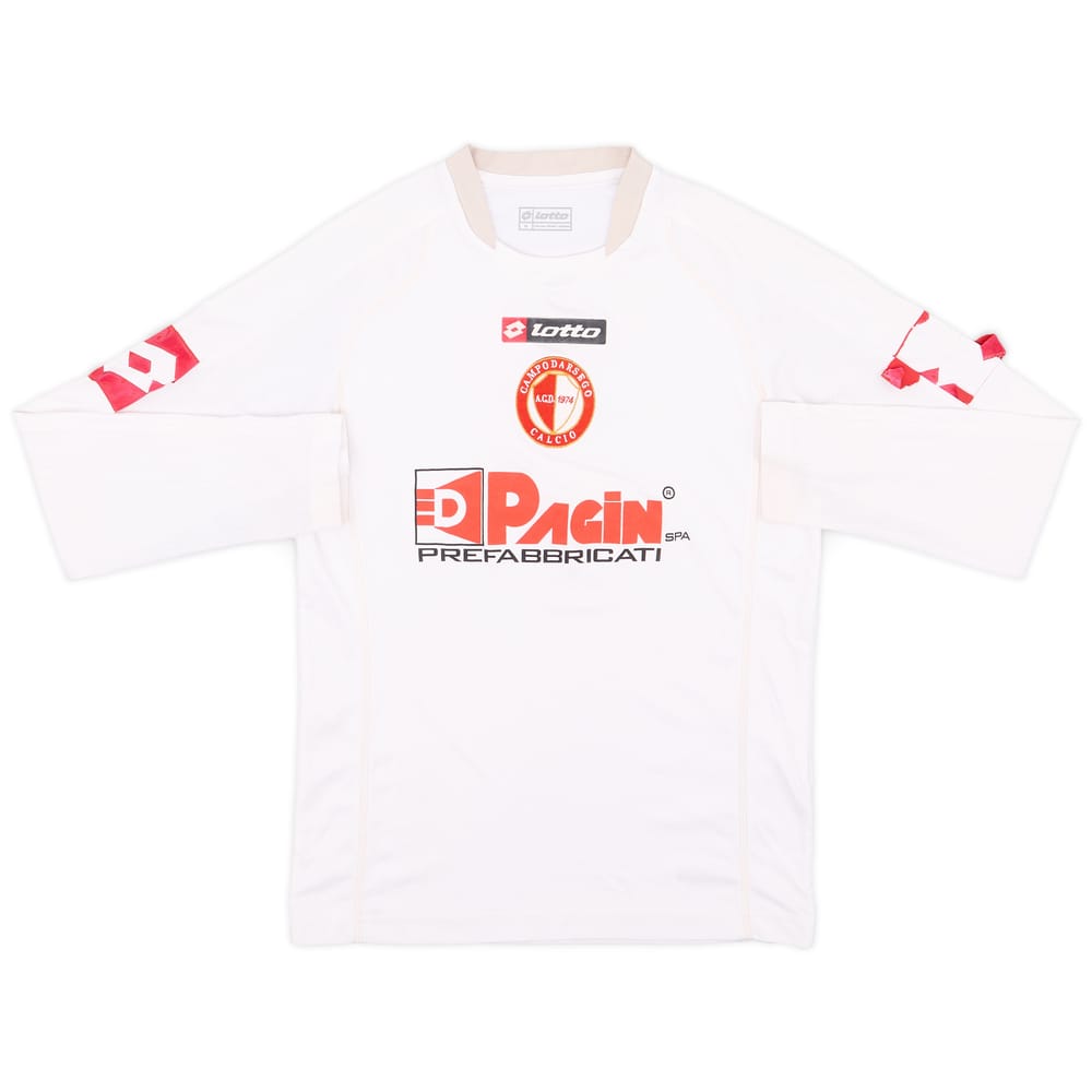2008-09 Campodarsego Match Issue Away L/S Shirt #7