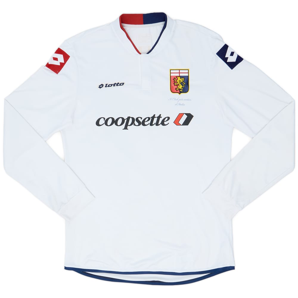 2013-14 Genoa Away L/S Shirt - 8/10 - (XL)