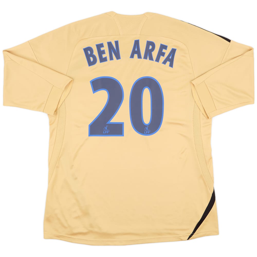 2008-09 Olympique Marseille Third Shirt Ben Arfa #20 - 8/10 - (L)