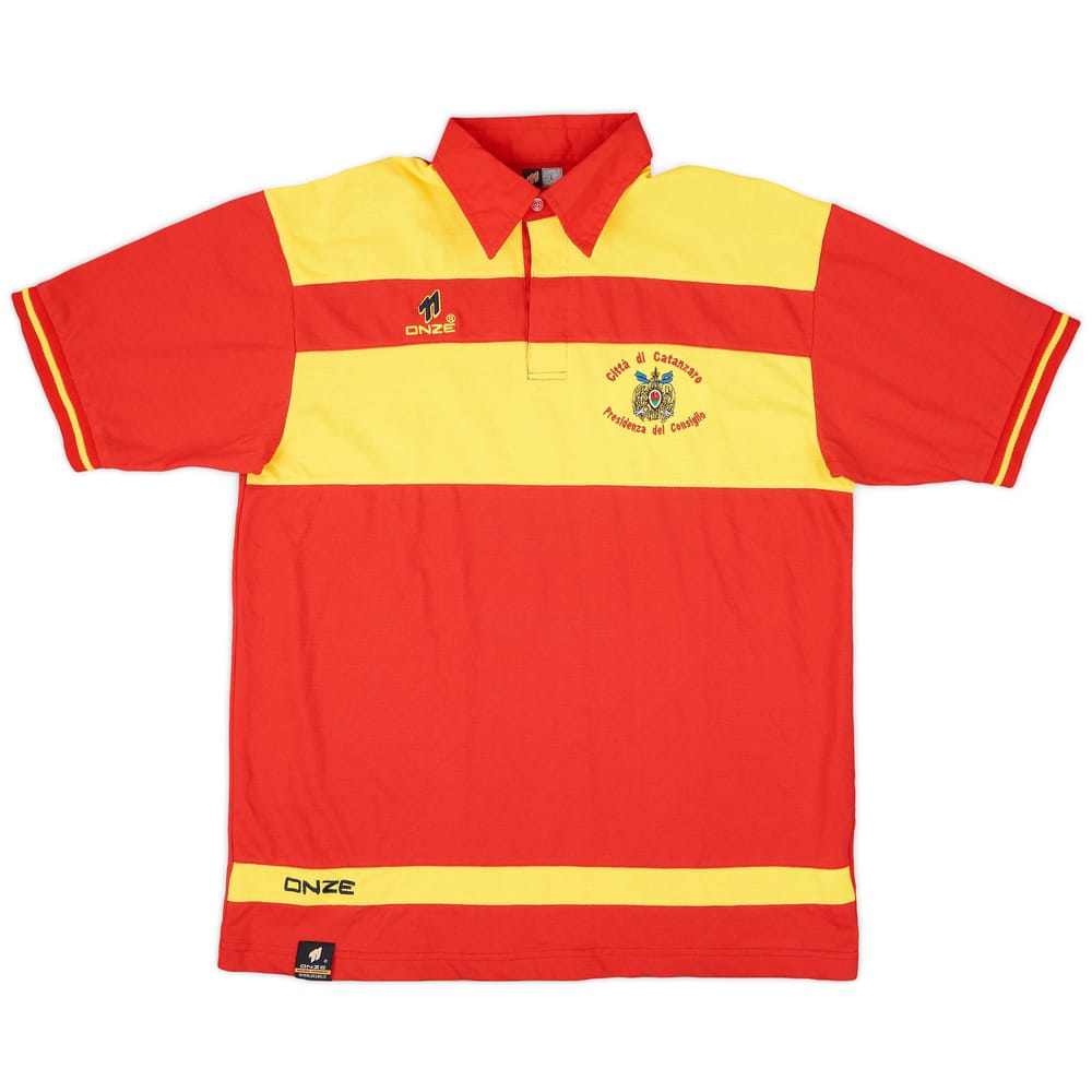 2001-02 Catanzaro Onze Polo Shirt - 8/10 - (L)