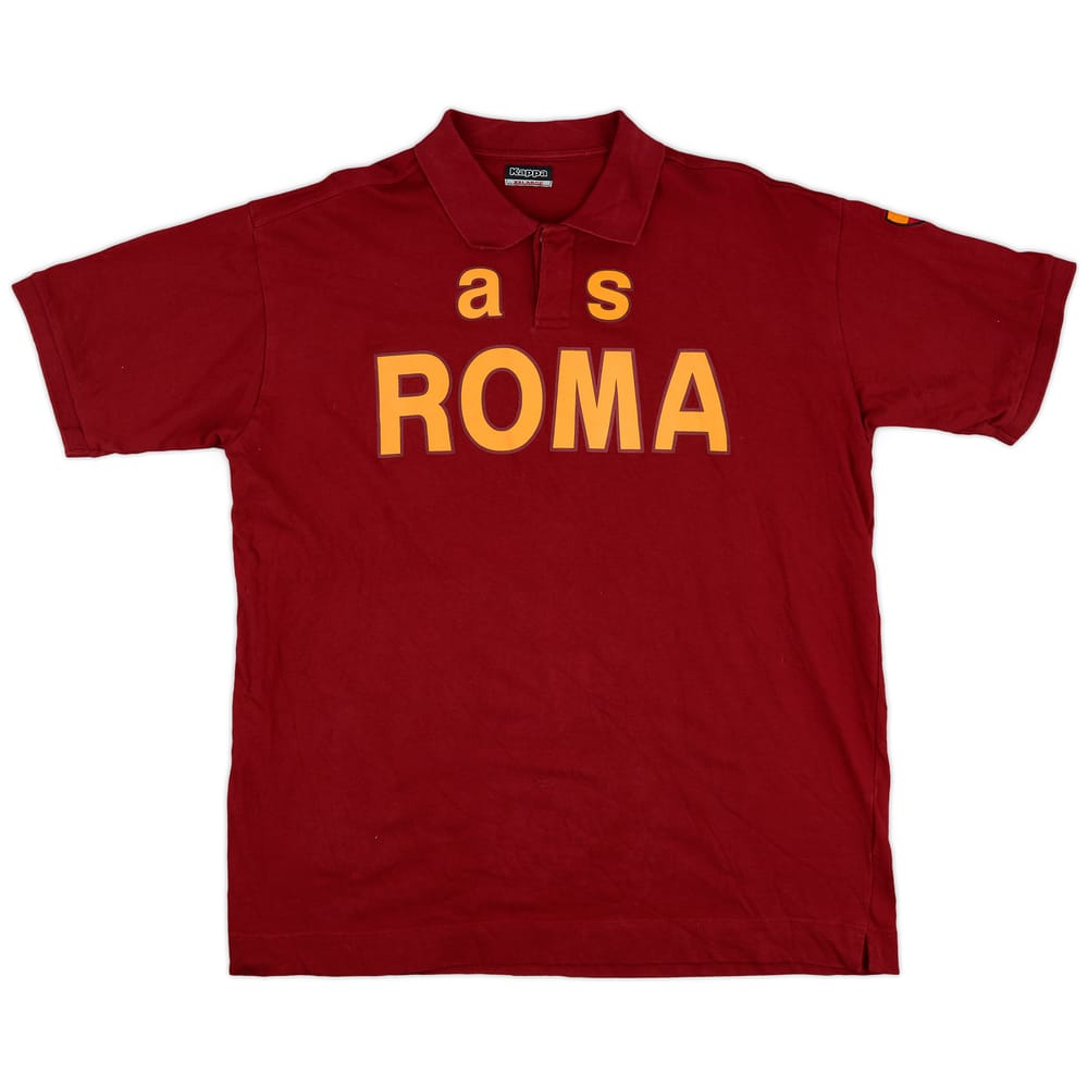 2008-09 Roma Kappa Polo Shirt - 8/10 - (XXL)