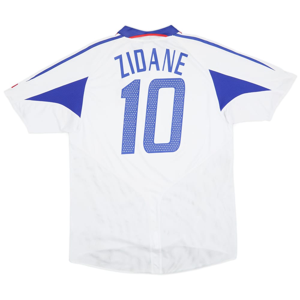 2004-06 France Away Shirt Zidane #10 - 6/10 - (L)