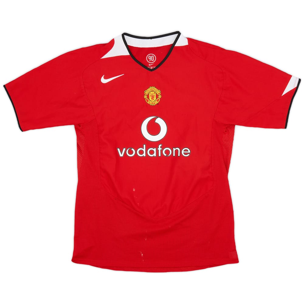 2004-06 Manchester United Home Shirt - 6/10 - (XL.Boys)