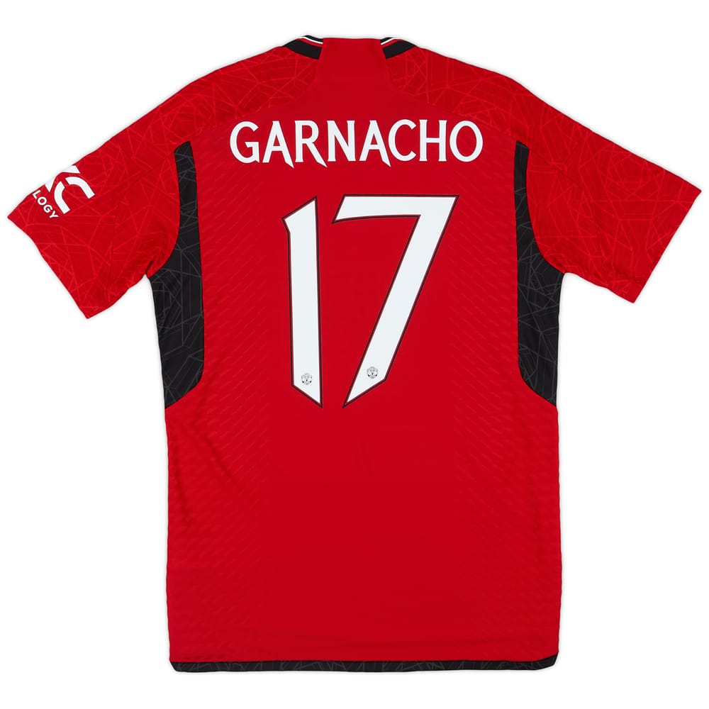 2023-24 Manchester United Authentic Home Shirt Garnacho #17