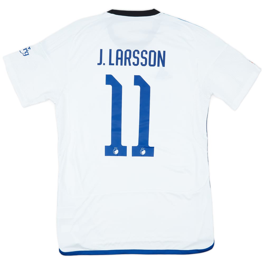 2023-24 Copenhagen Match Issue Champions League Home Shirt J. Larsson #11
