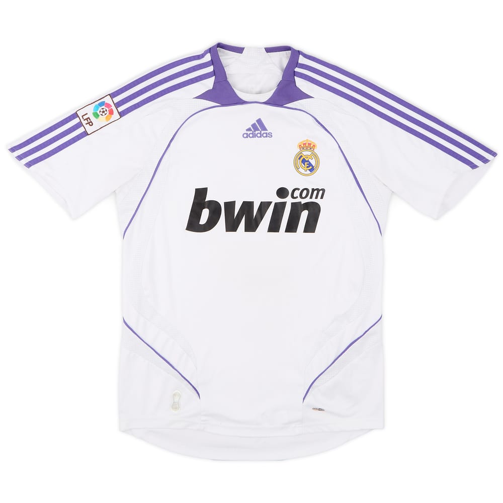 2007-08 Real Madrid Home Shirt - 6/10 - (S)