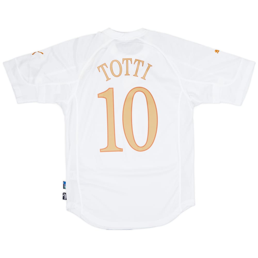 2004-06 Italy Away Shirt Totti #10 (M)