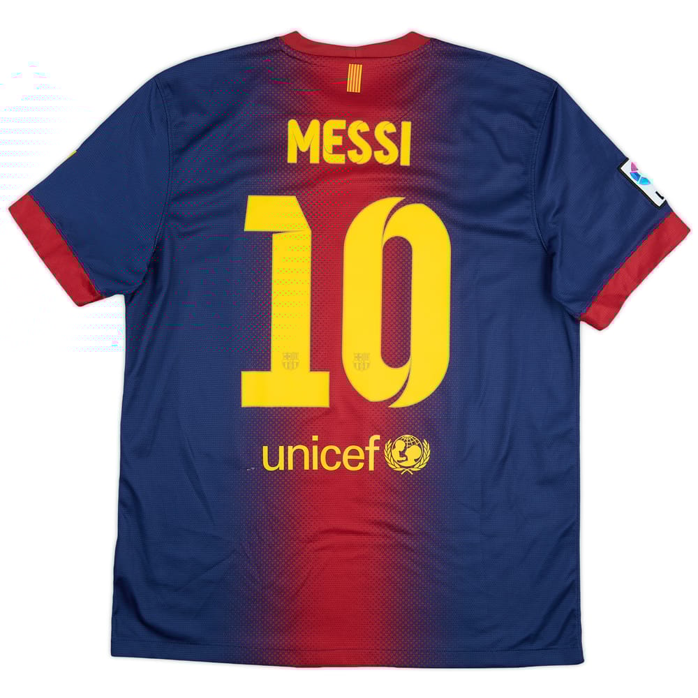 2012-13 Barcelona Home Shirt Messi #10 - 6/10 - (L)
