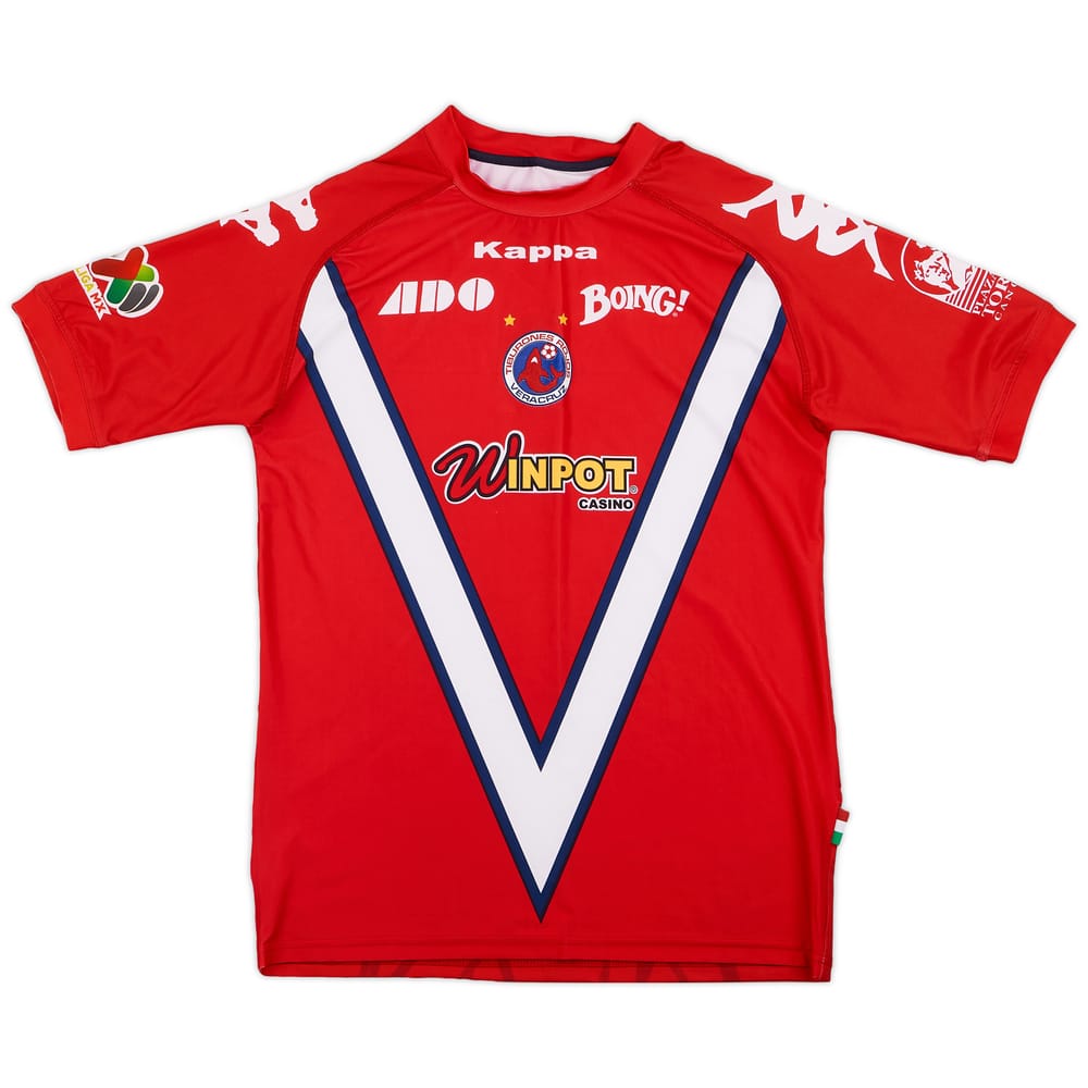 2014-15 C.D. Veracruz Home Shirt - 9/10 - (L)