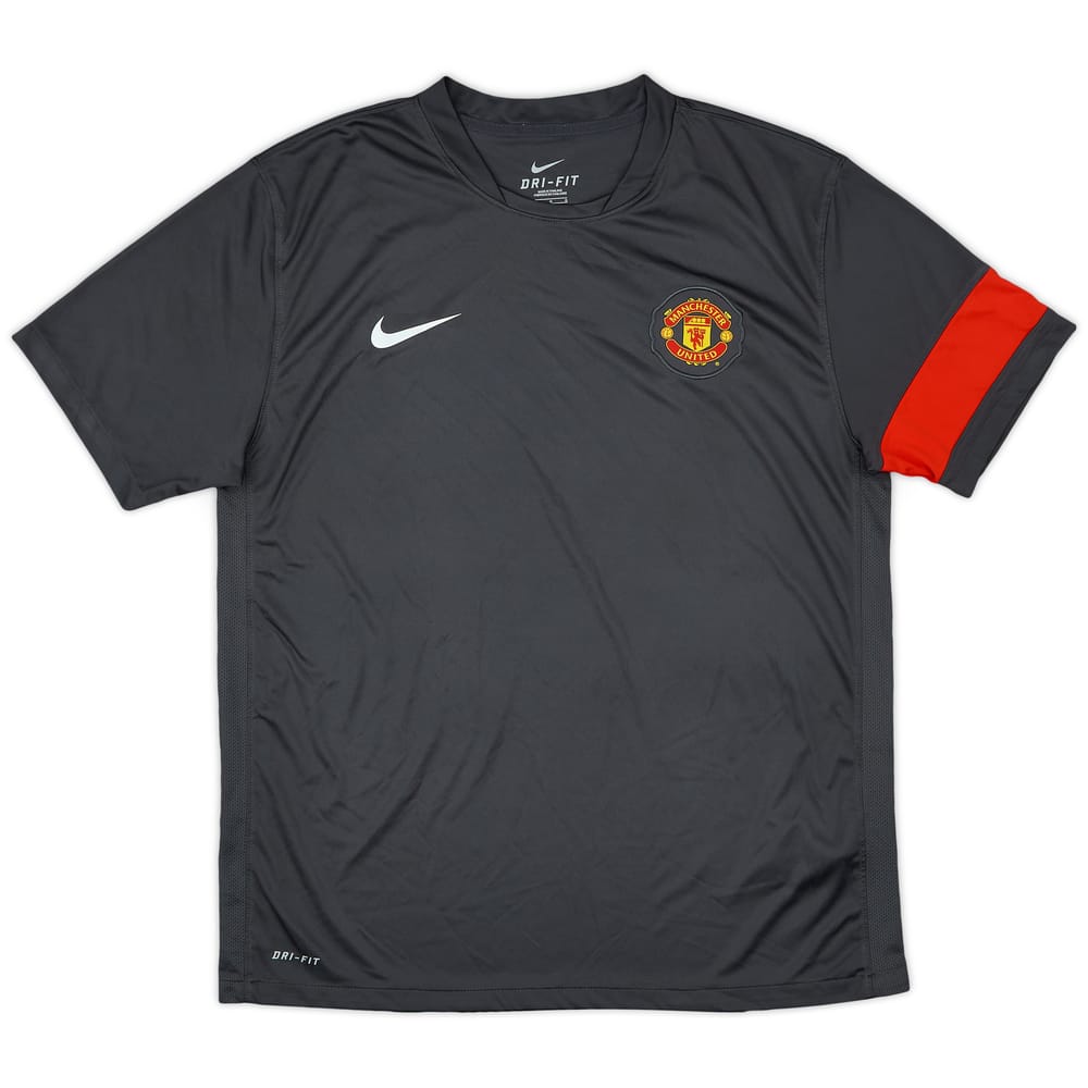 2010-11 Manchester United Nike Training Shirt - 8/10 - (L)