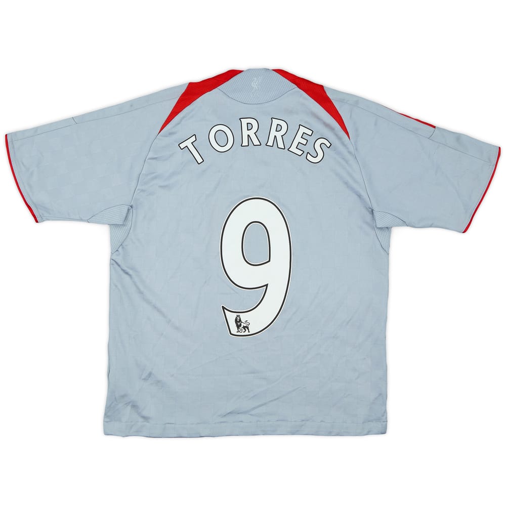 2008-09 Liverpool Away Shirt Torres #9 - 7/10 - (M.Boys)