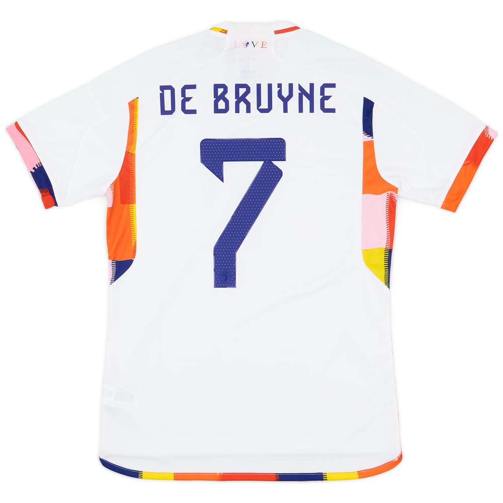 2022-23 Belgium Away Shirt De Bruyne #7 (M)