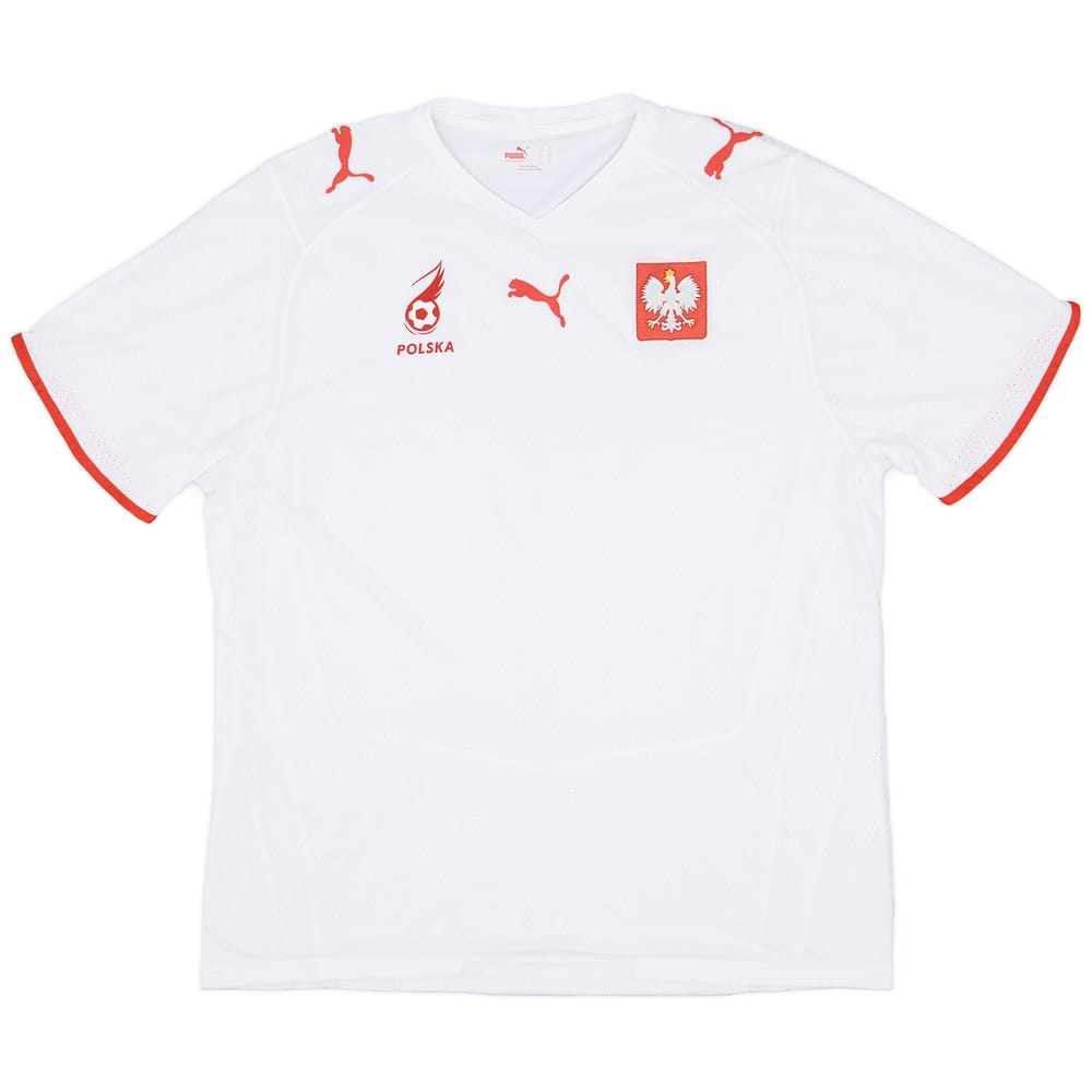 2008 Poland Home Shirt - 9/10 - (XL)