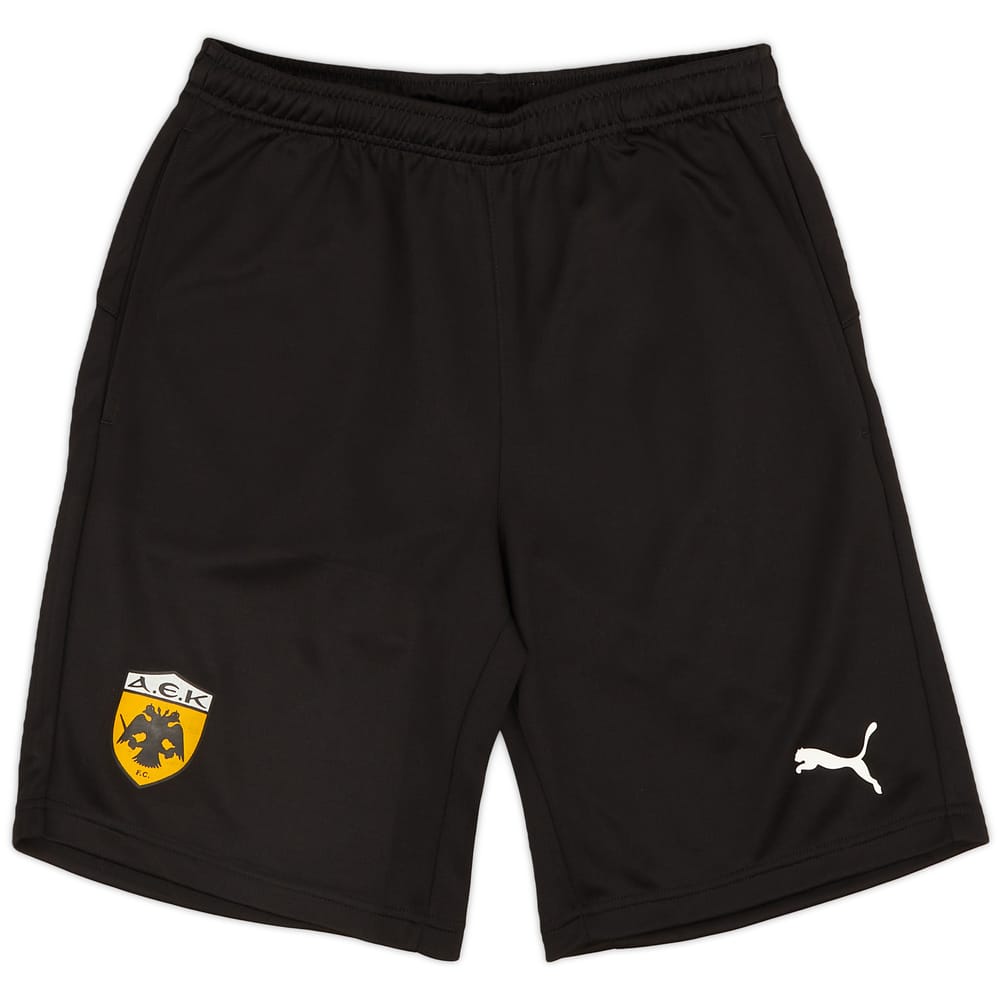 2012-13 AEK Athens Puma Training Shorts - 9/10 - (XXL.Kids)