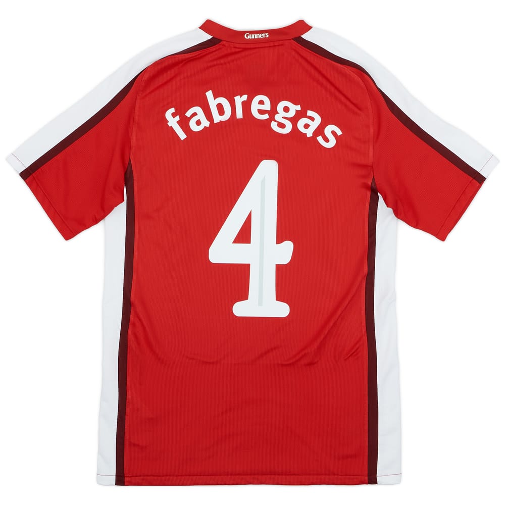 2008-10 Arsenal Home Shirt Fabregas #4 - 6/10 - (S)