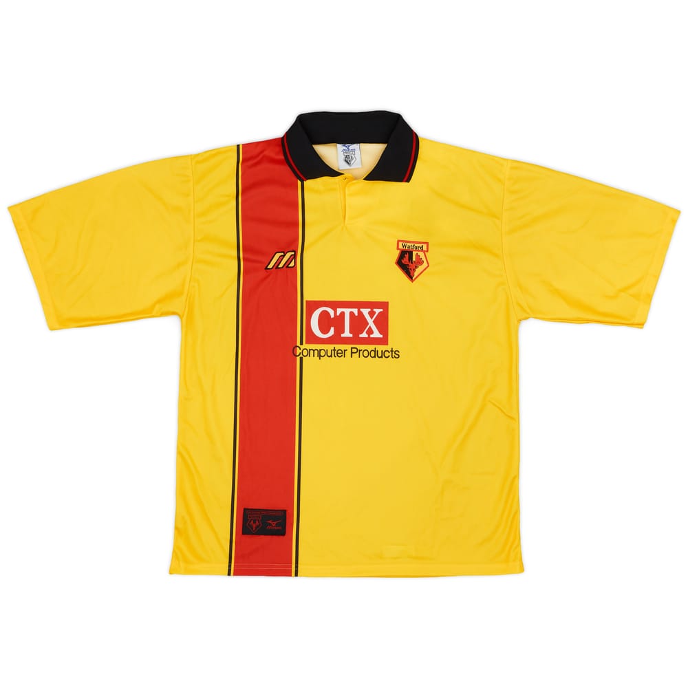 1997-98 Watford Home Shirt - 9/10 - (XL)