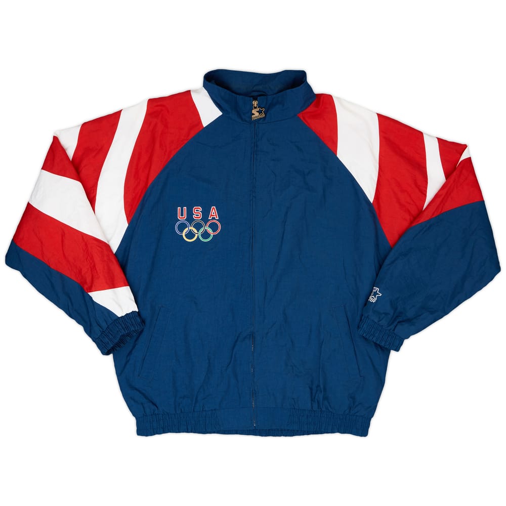 1996 Team USA Olympic Games Starter Windbreaker Jacket - 8/10 - (XL)