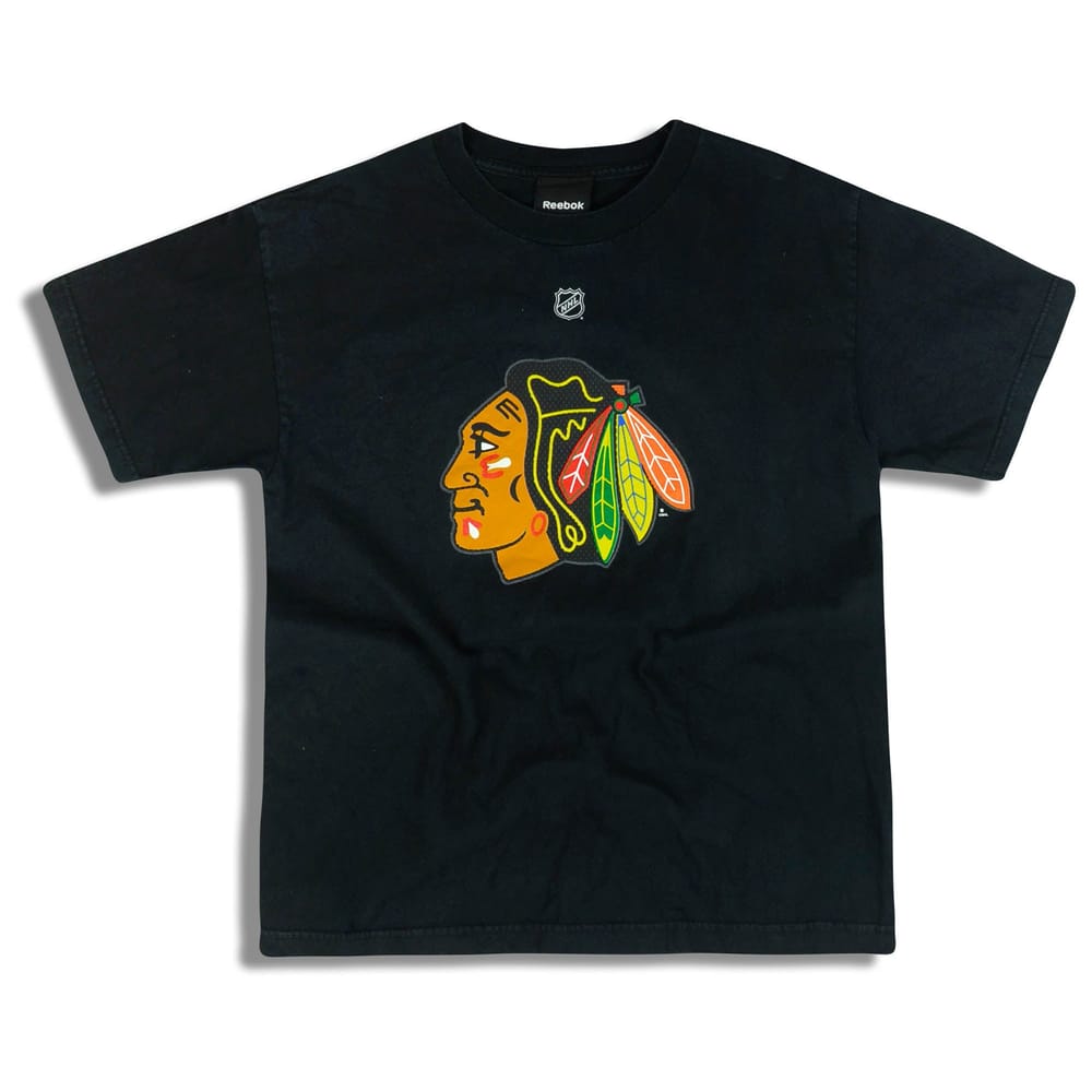 2008-10 Chicago Blackhawks Byfuglien #33 Reebok Tee M