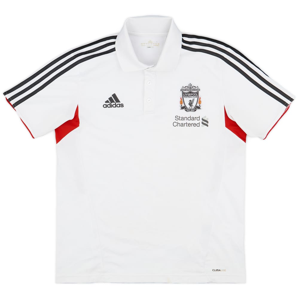 2011-12 Liverpool adidas Polo Shirt - 8/10 - (M/L)