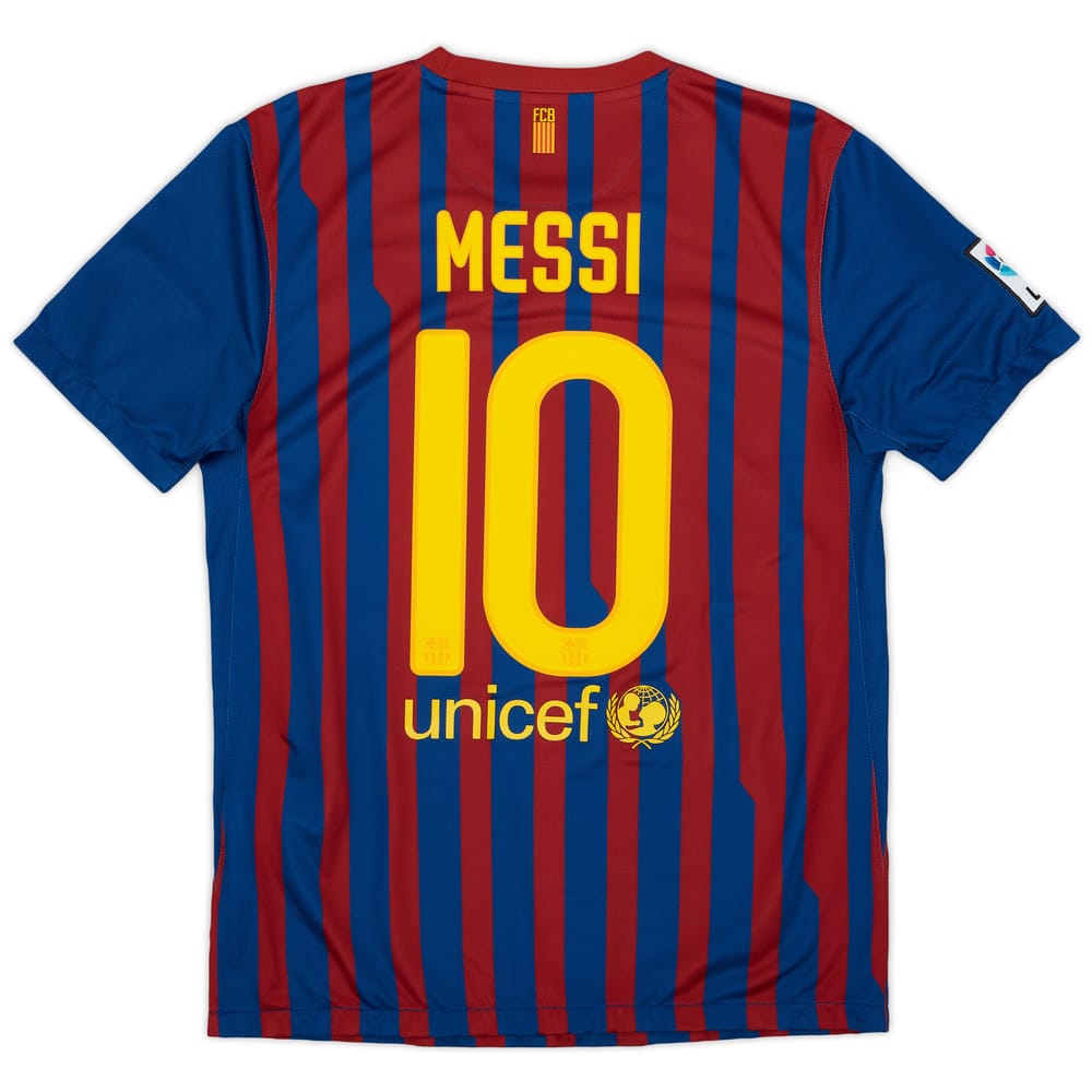 2011-12 Barcelona Home Shirt Messi #10 - 6/10 - (M)