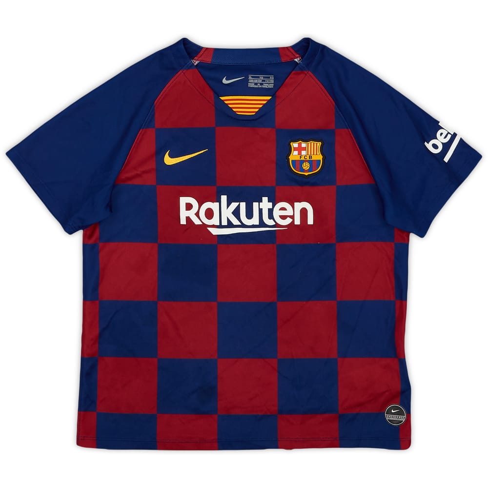 2019-20 Barcelona Home Shirt - 9/10 - (7-8 Years)