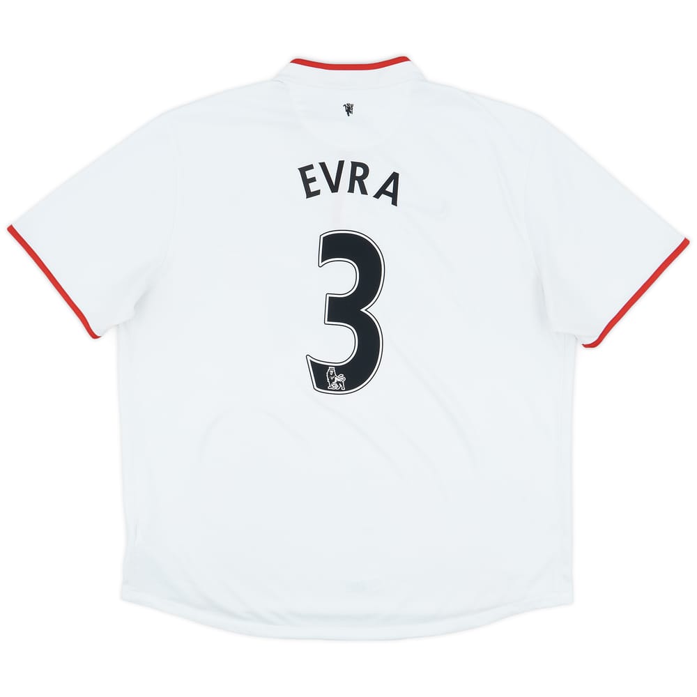 2012-14 Manchester United Away Shirt Evra #3 - 6/10 - (XXL)