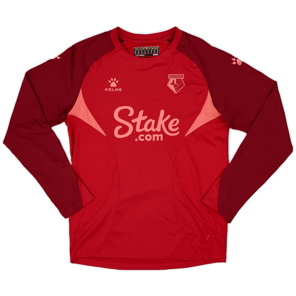 2022-23 Watford Kelme Drill Top - 8/10 - (M)