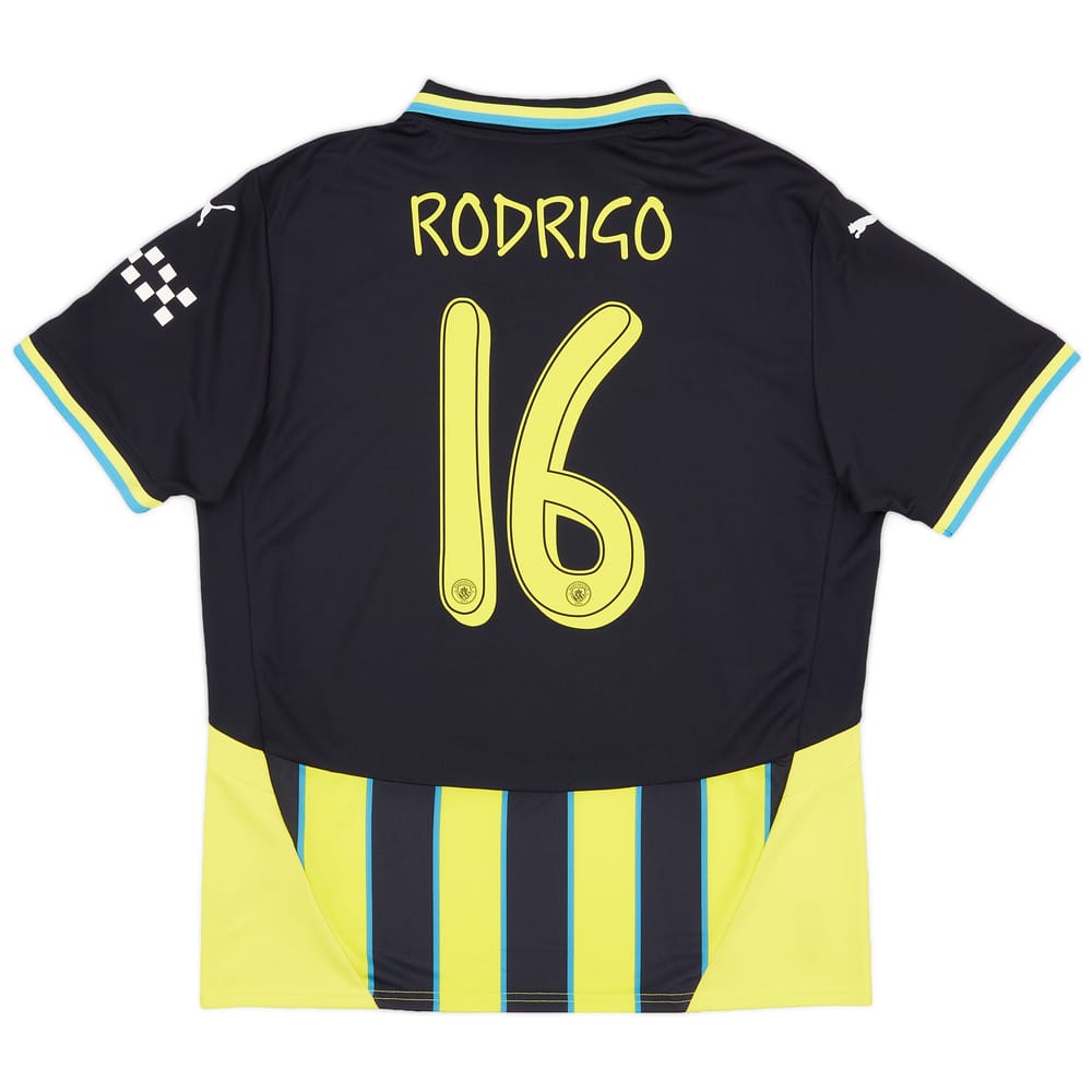 2024-25 Manchester City Away Shirt Rodrigo #16